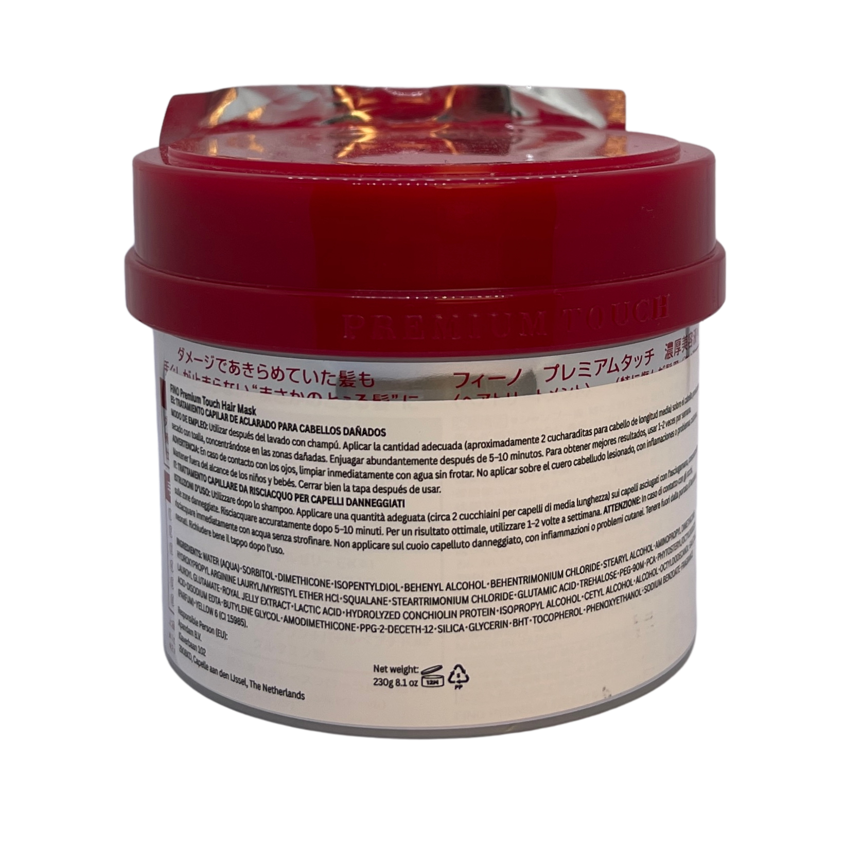 Fino Premium Touch l Máscara de Hidratação Profunda